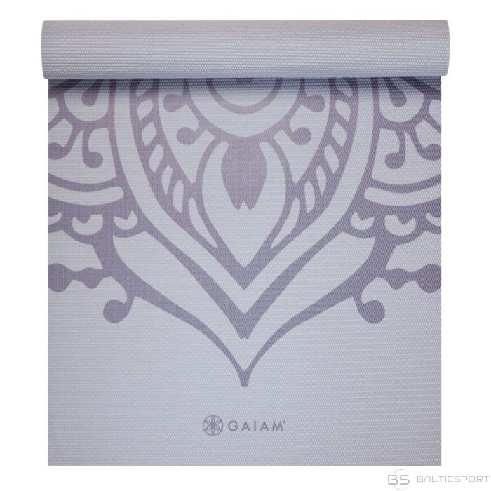 Gaiam Wild Lilac Sundial 5 MM 64941 коврик для йоги (Н/Д)