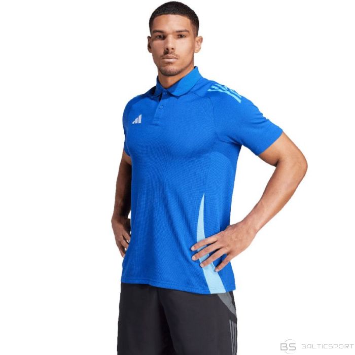 Adidas Мужская футболка-поло Tiro 24 Competition, синяя IR7566 (2XL)