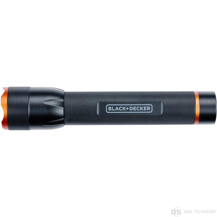 Black +  Decker TACTICAL ALUMINUM FLASHLIGHT 12W 1200LUMEN BLACK + DECKER