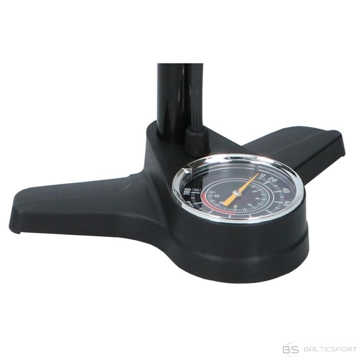 Dunlop WORKSHOP AND BIKE PUMP 174Psi WITH PRESSURE GAUGE