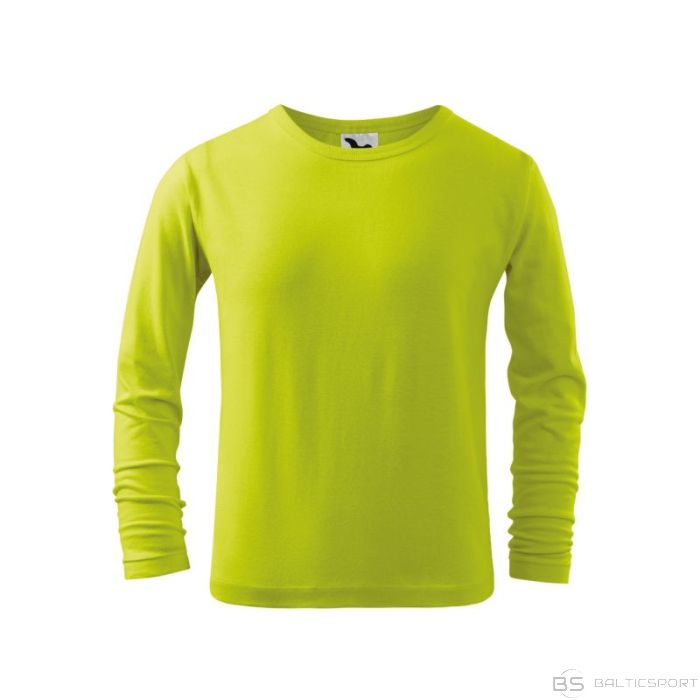 Malfini Fit-T LS Jr T-shirt MLI-12162 lime (134 cm/8 lat)