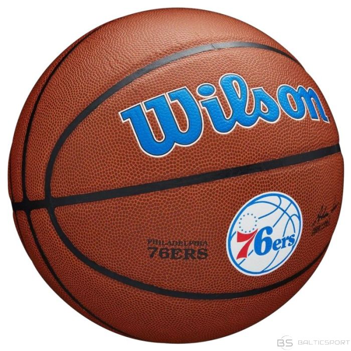 Basketbola bumba /Wilson Basketball Team Alliance Philadelphia 76ers Ball WTB3100XBPHI (7)
