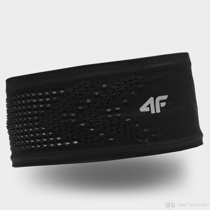 Opaska 4F 4FAW23ABANU051 20S / czarny / S/M