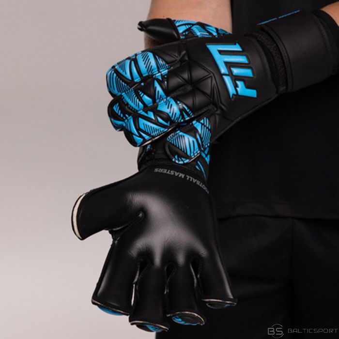 Football Masters Rękawice FM Invictus X BLUE S953299 / czarny / 9