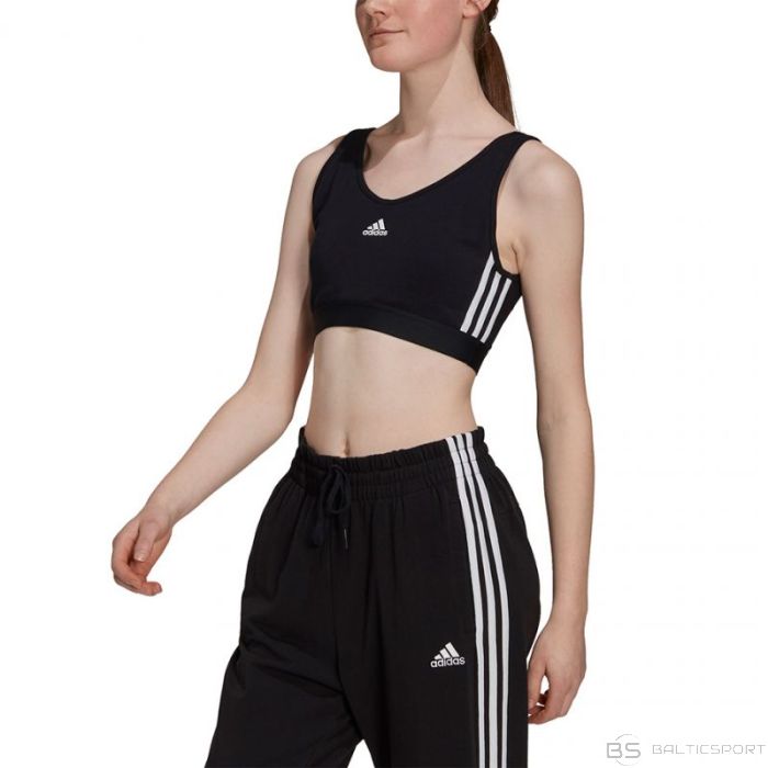 Adidas Спортивный бюстгальтер Essentials с 3 полосками W GS1343 (S)