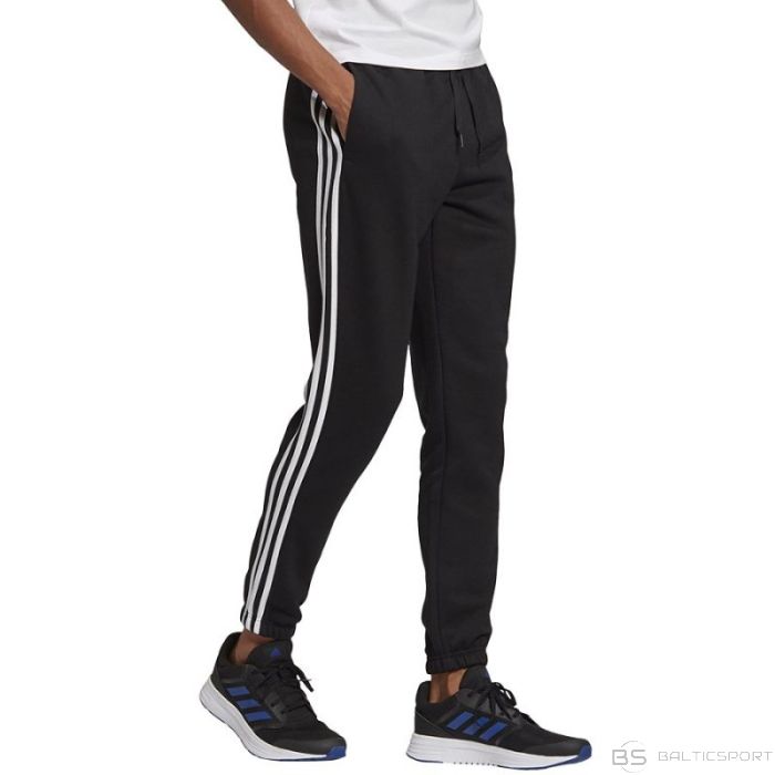 Adidas Брюки с зауженными эластичными манжетами и 3 полосками Essentials M GK8822 (S)