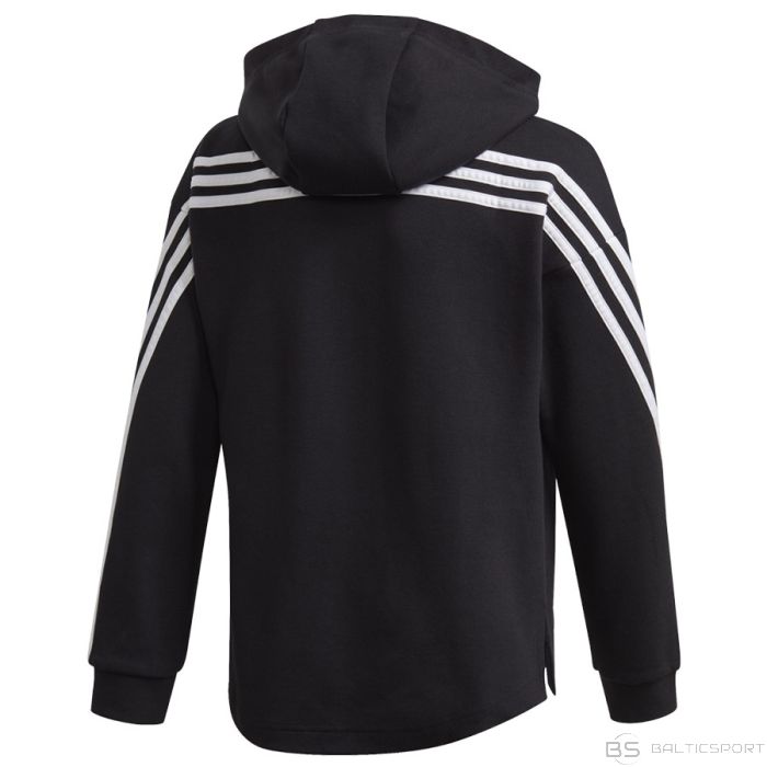 Adidas G 3S FZ HD GE0950 Džemperis / Melna / 134 cm