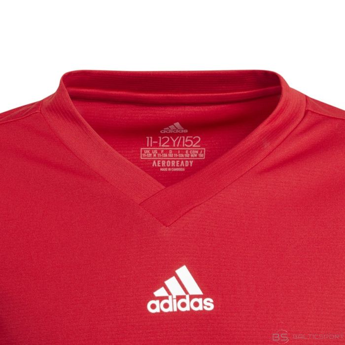 T-krekls adidas TEAM BASE TEE Junior GN5711 / Sarkana / 128 cm