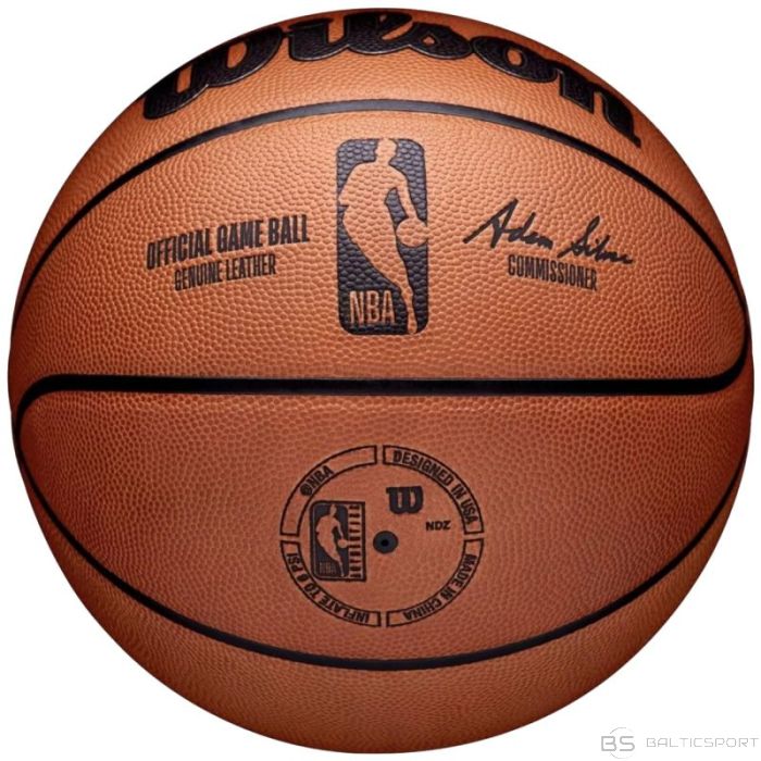 Wilson Официальный игровой мяч НБА WTB7500ID баскетбольный (7)