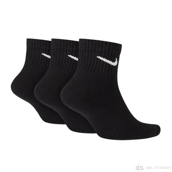 BS Nike Everyday Cushion Ankle 3Pak M SX7667-010 zeķes (42 - 46)