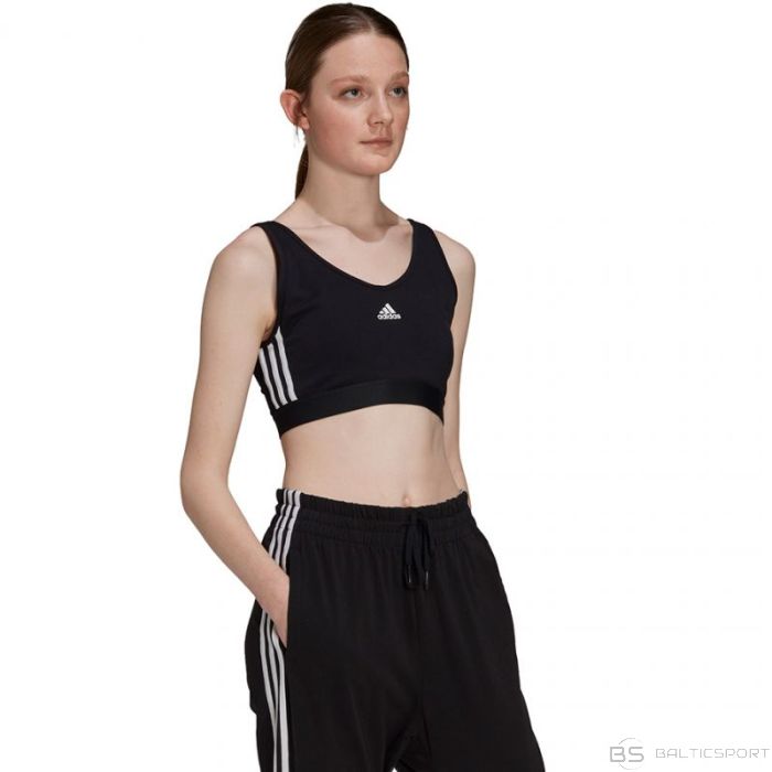 Adidas Спортивный бюстгальтер Essentials с 3 полосками W GS1343 (S)