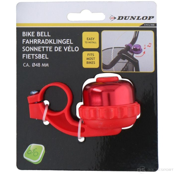 Dunlop VELOSIPĒNA ZVANU DIAMETRS 48MM SARKANS