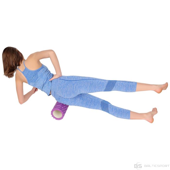 Enero Fit ROLLER FOR EXERCISES PURPLE 14x33CM 930G