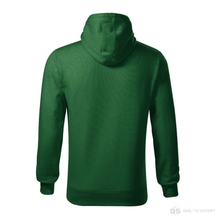 Malfini Толстовка Cape Free M MLI-F1306, бутылочно-зеленый (М)