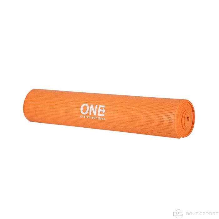One Fitness YM02 ORANGE JOGAS PAKLĀJĪGS