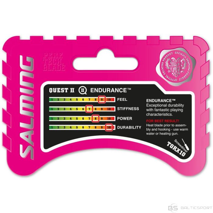 Salming Q2 Blade Purple florbola spēlētāja lāpstiņa (1112309E-3535)