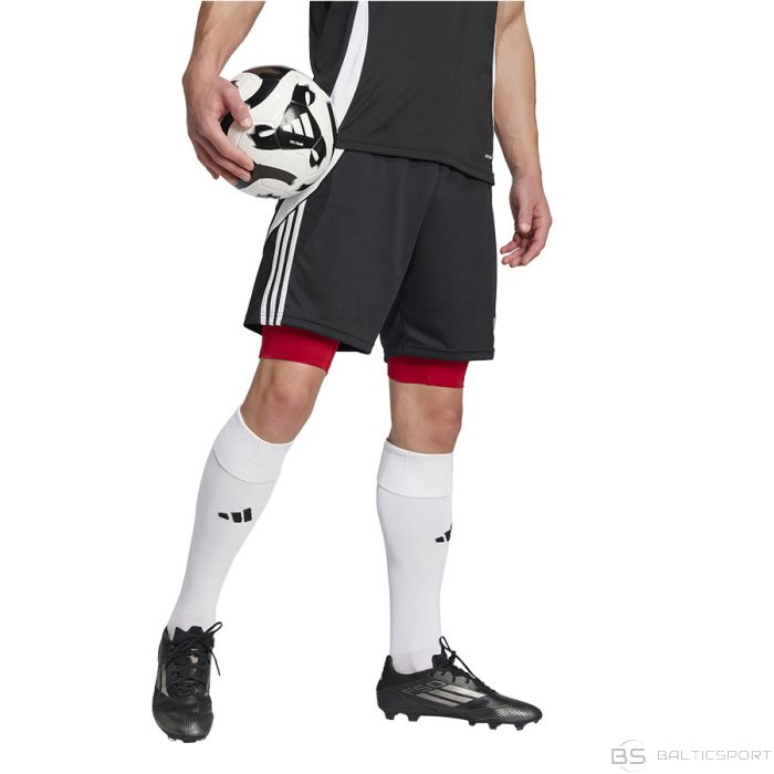 Spodenki adidas TechFit JP1464 / czerwony / XL
