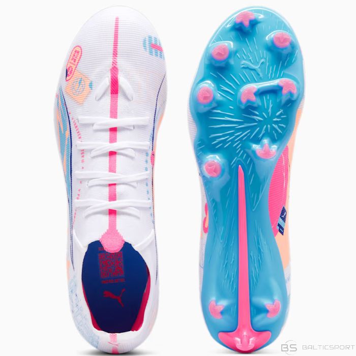 Buty Puma Ultra 5 Match Vol.Up FG/MG 108064-01 / biały / 44 1/2