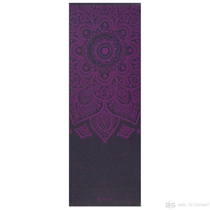 Gaiam Коврик для йоги Plum Sundial 6 мм 62572 (N / A)