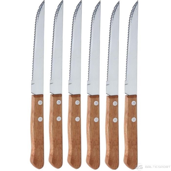 Bbq Line СТОЛОВЫЕ ПРИБОРЫ ДЛЯ СТЕЙКА 6 ПРЕДМЕТОВ