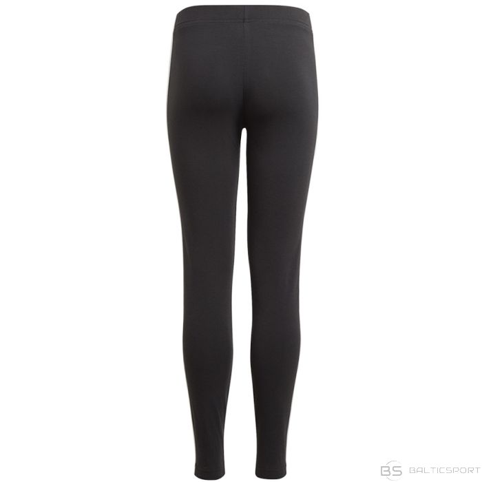 Adidas Meitenes Essentials 3 Stripes LegGings GN4046 / Melna / 134 cm
