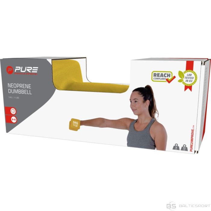 Pure 2 Improve NEOPRĒNA hantele 5KG