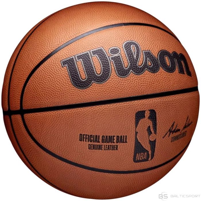 Wilson Официальный игровой мяч НБА WTB7500ID баскетбольный (7)
