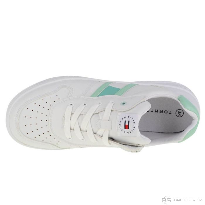 Tommy Hilfiger Zema piegriezuma šņorētās kedas W T3A4-32143-1351A166 (36)