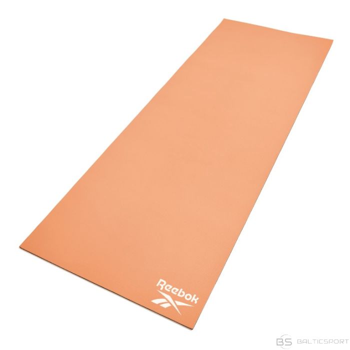 Yoga mat REEBOK RAYG-11060BKDD double sided black/desert dust