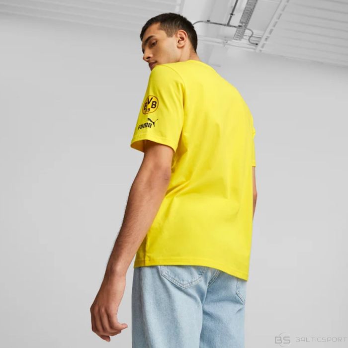 Koszulka Puma Borussia Dortmund FtbCore Graphic Tee 771857-01 / M / czarny