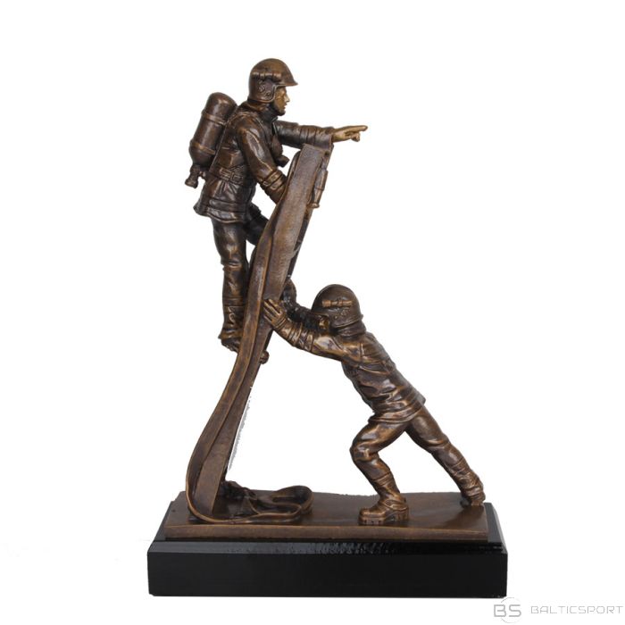 Tryumf Statuetka RFST3052/BR straż pożarna / 30 cm / złoty
