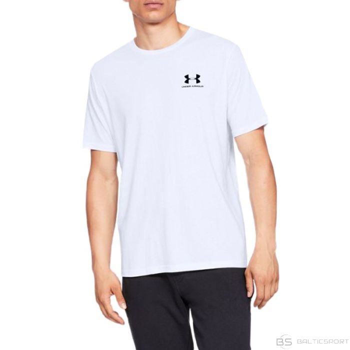 Under Armour T-krekls zem bruņām, kreisās krūtis Logo M 1326799-100 (L)