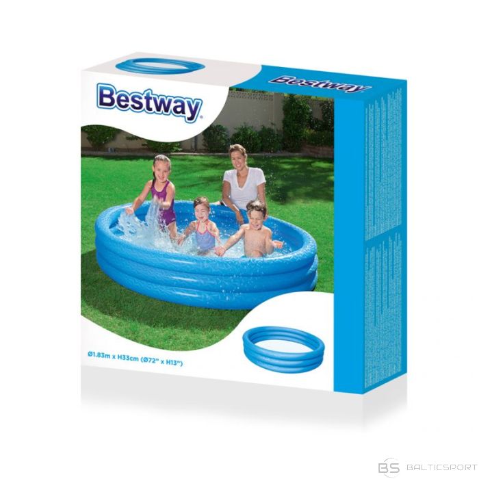 BS Bestway piepūšamais baseins 183x33cm 51027-5679 (N/A)