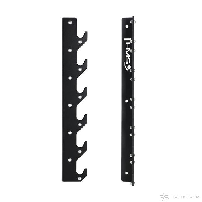 Svara stieņu statīvs HMS STR46 SIENĀ STIPRINĀTAS OLIMPIC BARBELL RACK