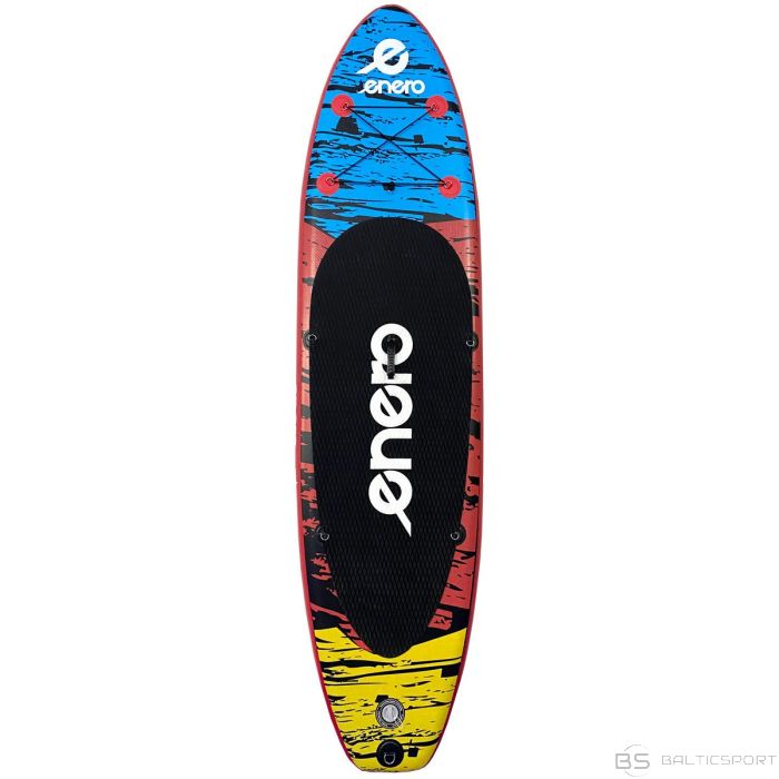 Enero SET - SUP BOARD 135KG INFLATABLE 300x76x15CM BLACK