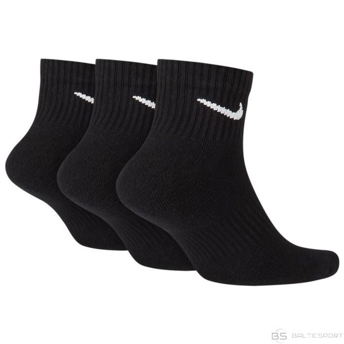 Skarpety Nike Everyday Cushion Ankle SX7667 010 / czarny / 42-46