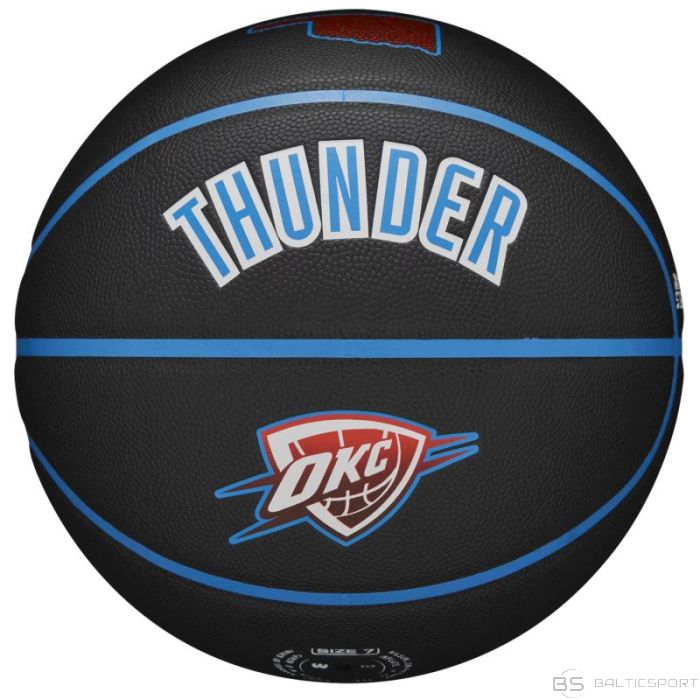 Wilson NBA Team City Collector Oklahoma City Thunder Ball WZ4016421ID basketbols (7)