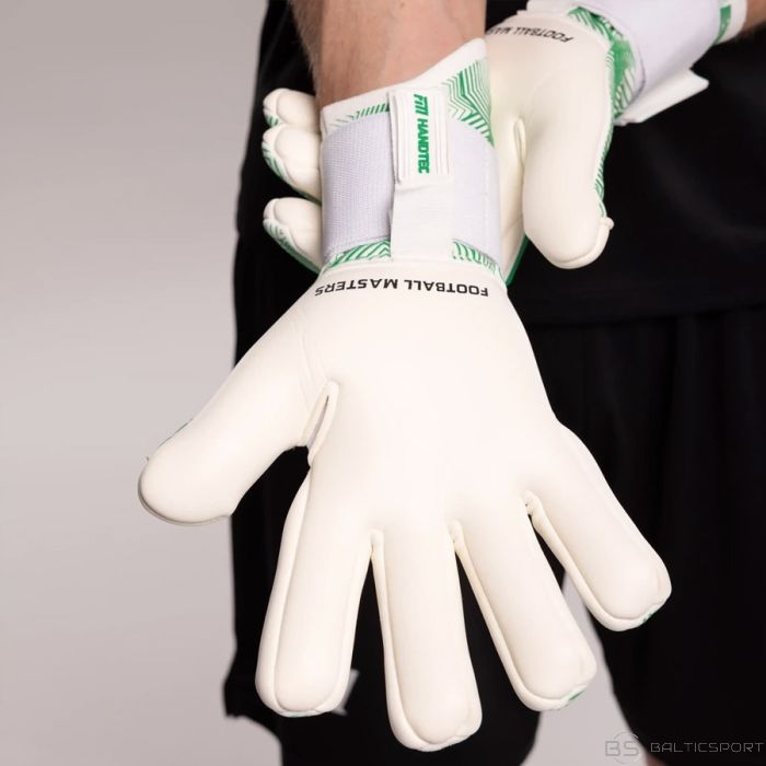 Football Masters Rękawice FM Varis X PRO WHITE GREEN S955459 / biały / 10