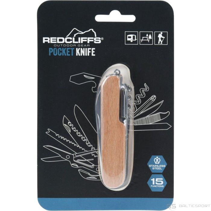 Redcliffs SURVIVAL SET TOURIST POCKET KNIFE 15 in 1