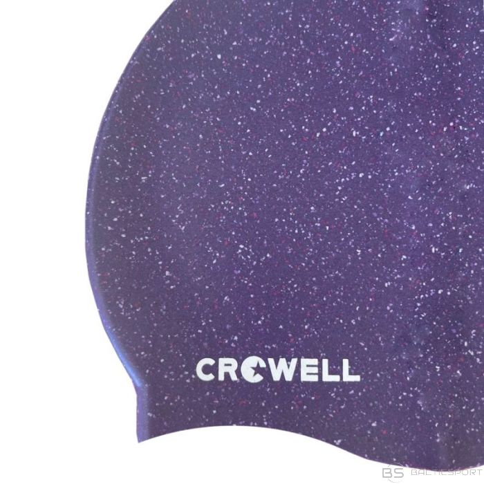 Silicone swimming cap Crowell Recycling Pearl purple col.4 (N/A)