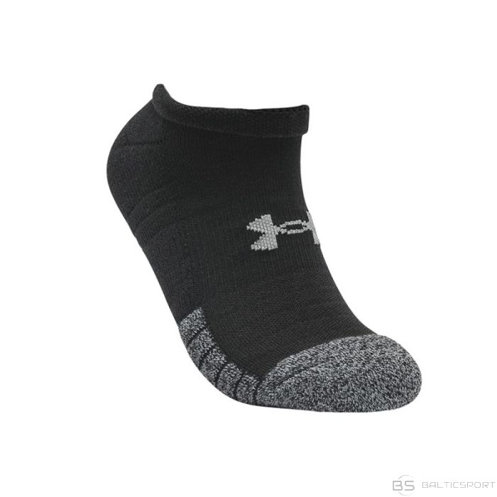 Under Armour HeatGear No Show zeķes 3-Pack W 1346755-001 (36-41)