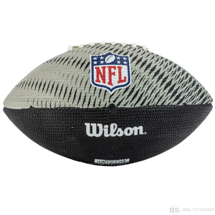 Wilson Ball NFL Team Tailgate Las Vegas Raiders Jr Ball WF4010017XBJR (7)