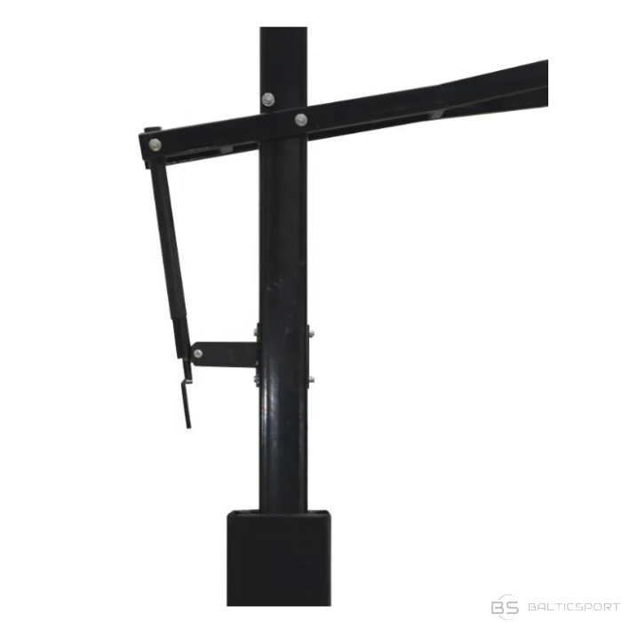 Inground betonējams basketbola statīvs/ konstrukcija ,ar lielo stikla vairogu PRO 180x105cm, 12mm rūdīts stikls