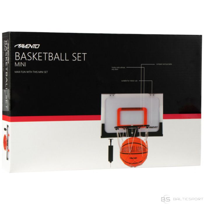 Mini basketbola grozs komplekts Avento 47BM 45x30cm