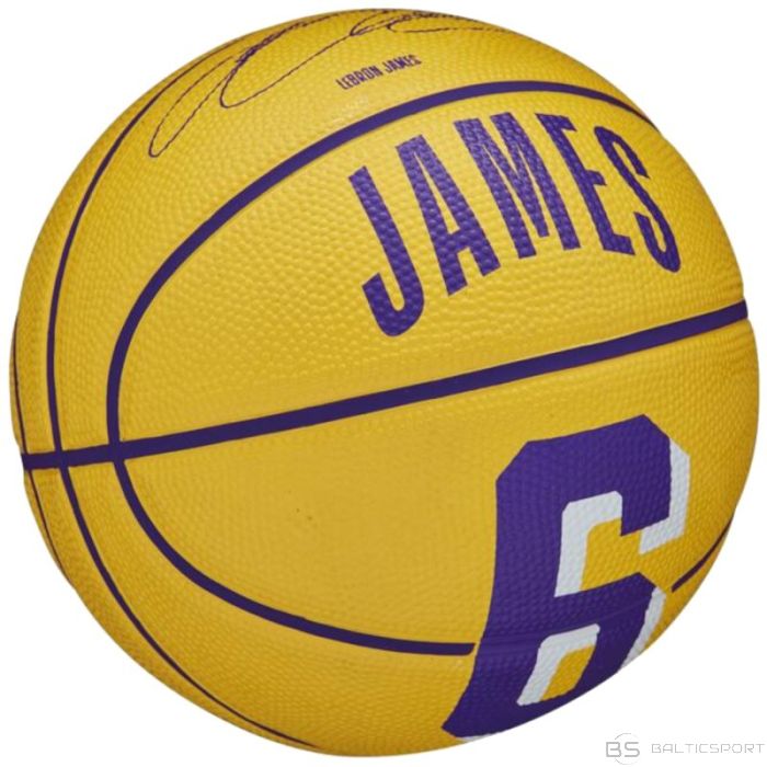 Wilson Bumbiņas NBA spēlētāja ikona Stīvena Karija mini bumba WZ4007401XB (3)