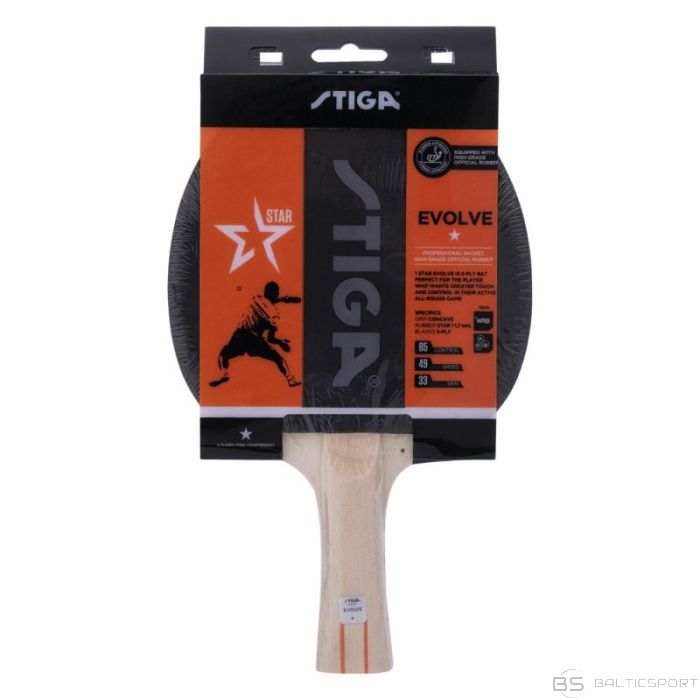 Stiga Evolve 1-Star table tennis racket 92800591792 (N/A)