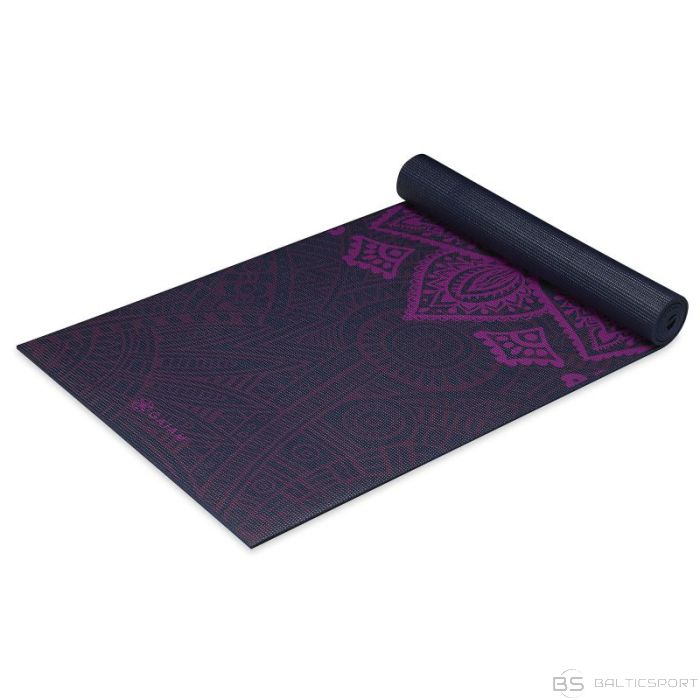Gaiam Коврик для йоги Plum Sundial 6 мм 62572 (N / A)