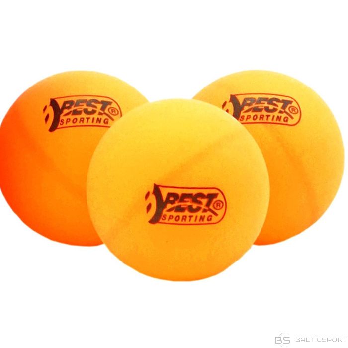 Best Sporting TABLE TENNIS BALLS TRAINING 24 PCS ORANGE