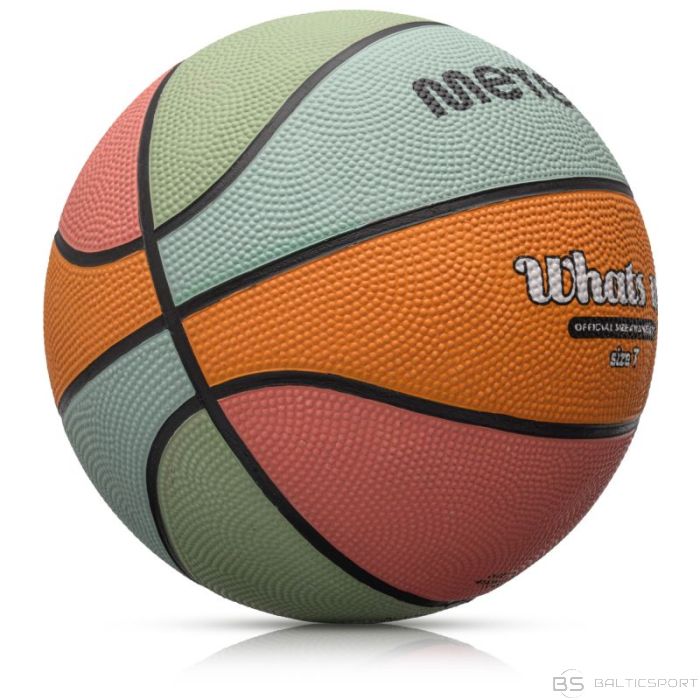 Meteor Kas jauns 7 basketbola bumba 16803, 7. izmērs (uniw)