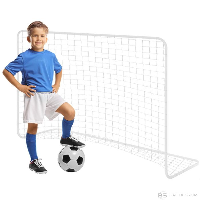 Enero FOOTBALL GOAL WITH NET 182x122x61CM WHITE